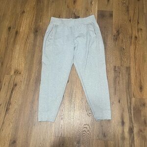 Lululemon Athletica Rhino Gray fleece lined joggers